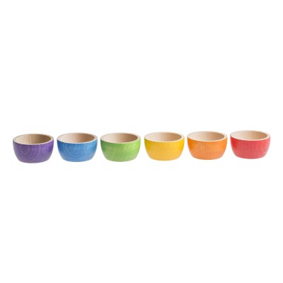 Primer pla de Grapat 6 Boles en colors vibrants